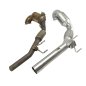 Preview: Bull-X Downpipe 3,5" für VW Polo 6C GTI, Audi A1 8X TFSI und Ibiza Cupra 6P 1.8TSI HGDPBX005-EG